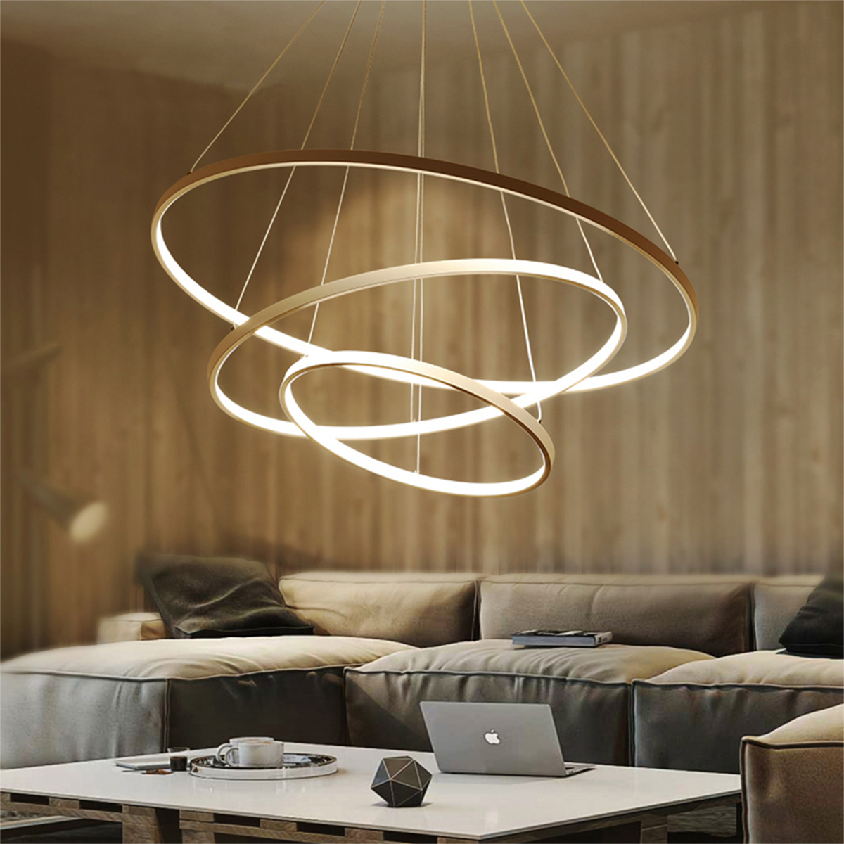 YUVARLAK(Ø65,50,35CM) LED SARKIT LAMBA,ÇEMBER AVİZE,MODERN AYDINLATMA,DEKORATİF IŞIK
