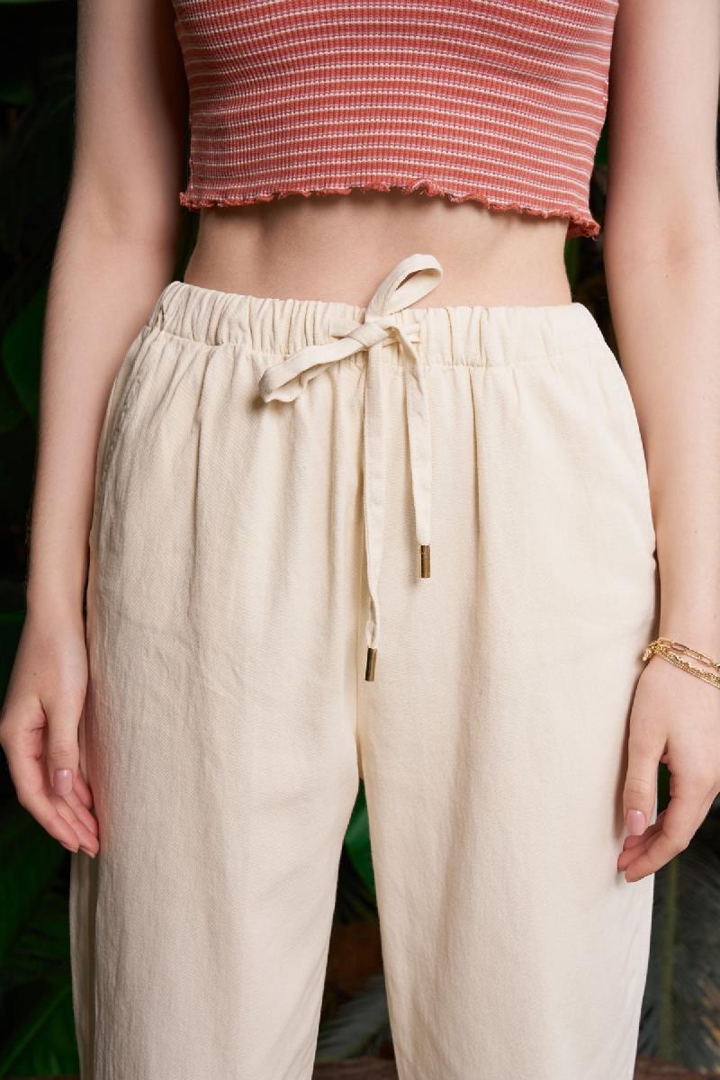 Havuç Keten Pantolon