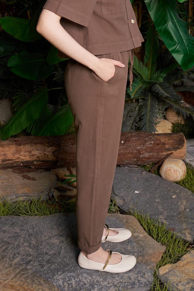 Havuç Keten Pantolon