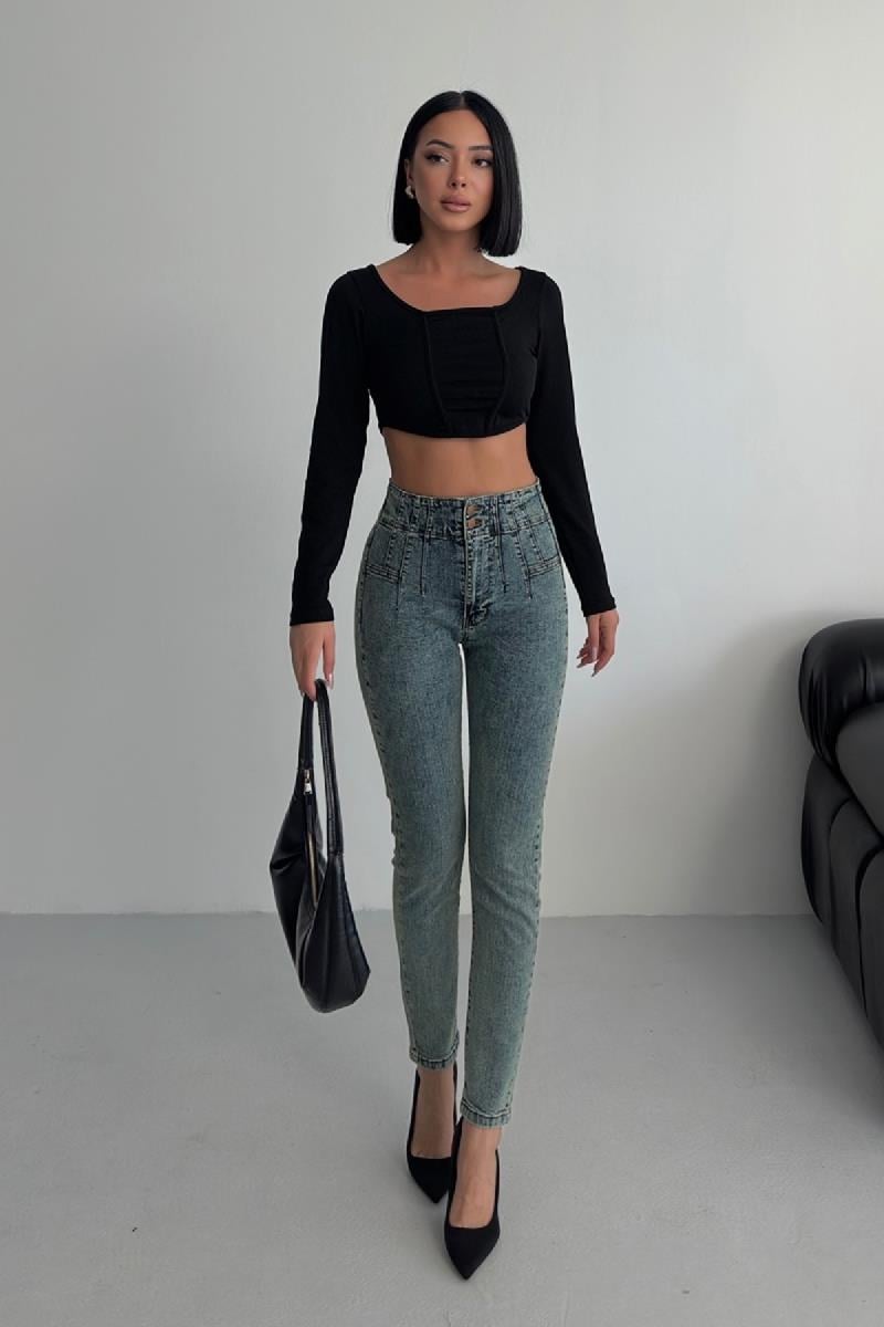 Pensli Skinny Kot Pantolon