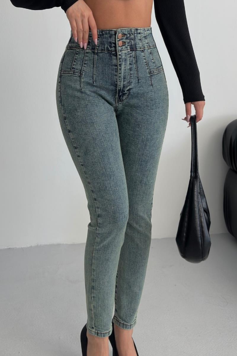 Pensli Skinny Kot Pantolon
