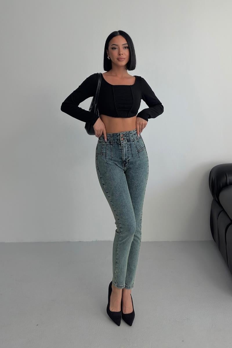 Pensli Skinny Kot Pantolon