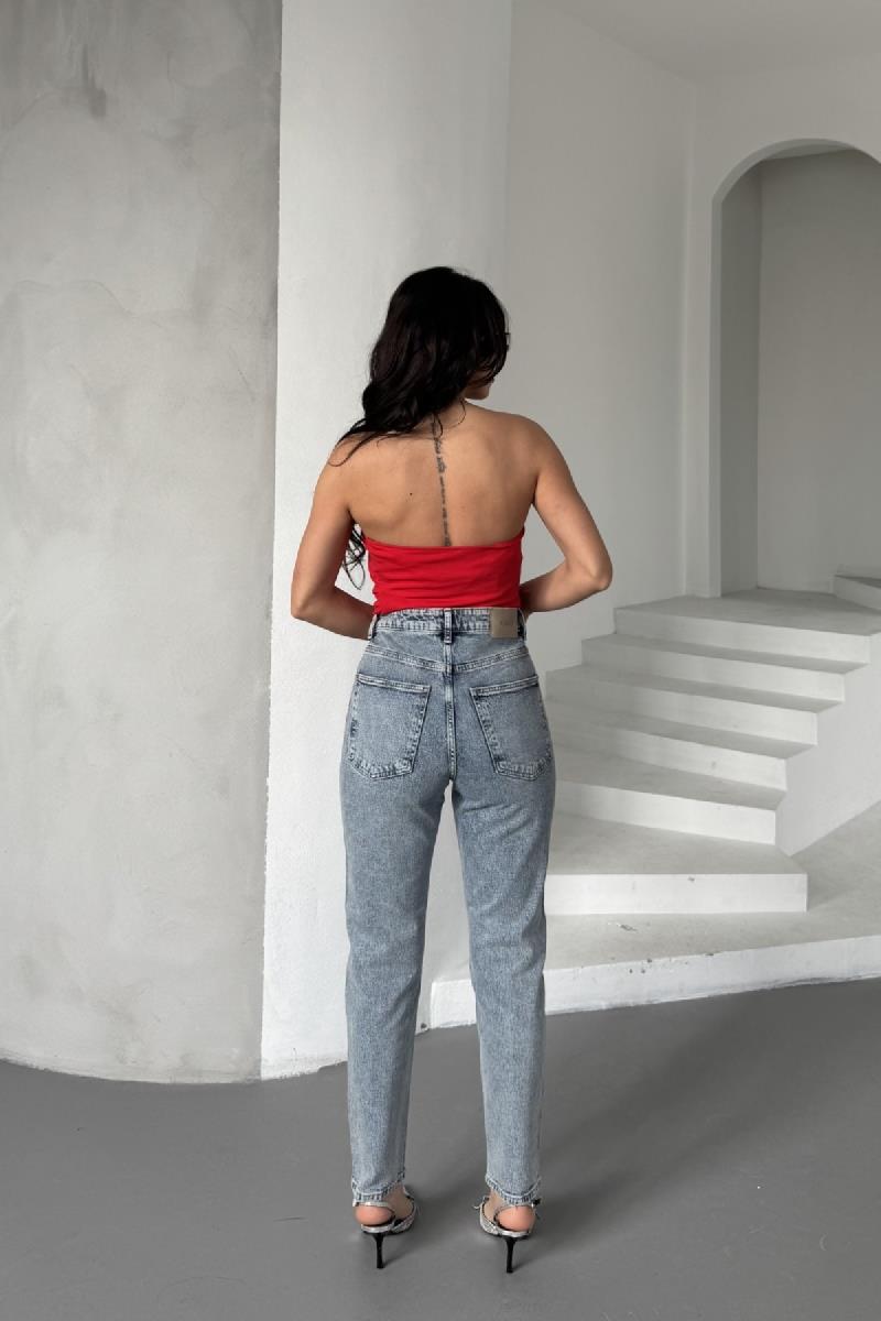 Tık Likra Kot Pantolon