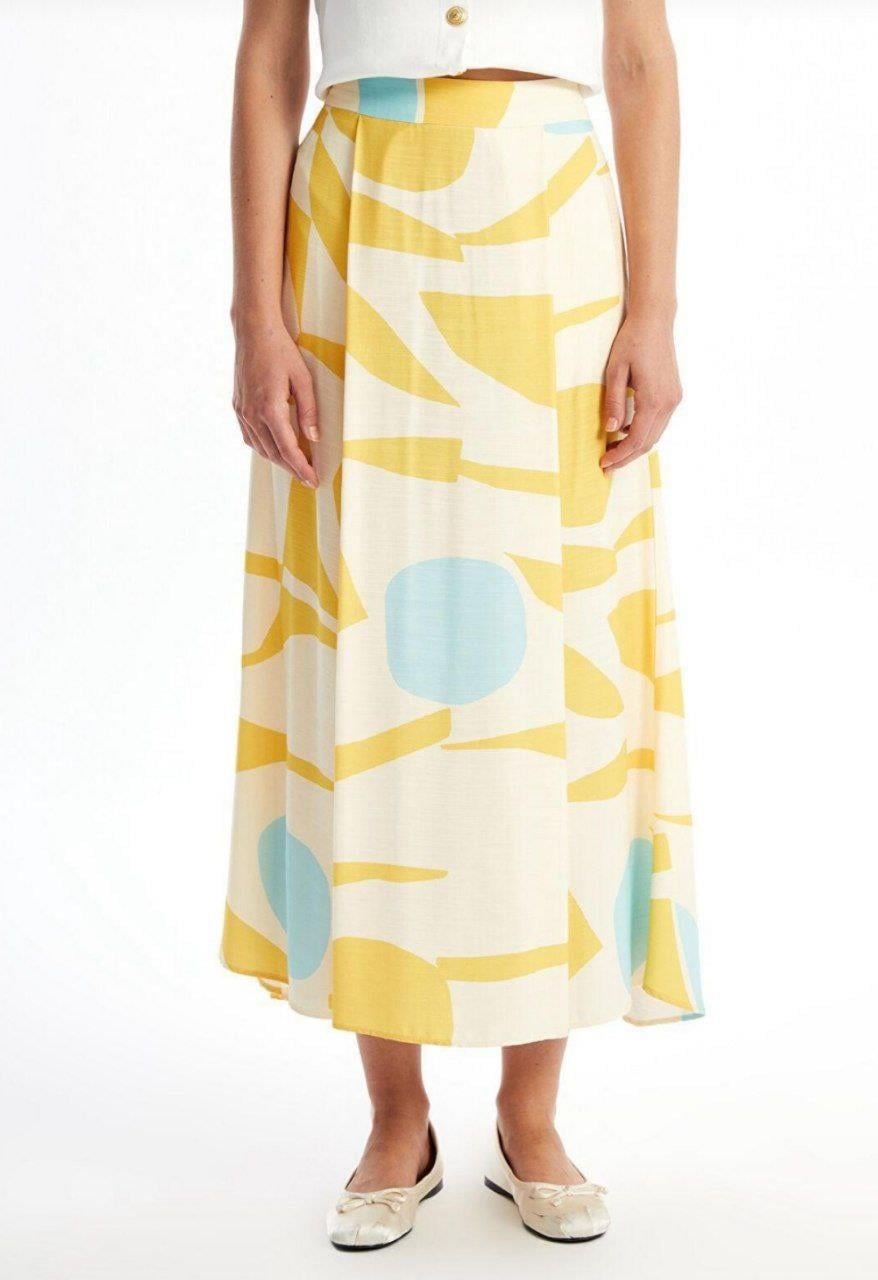 Orjinal Marka Desenli Etek