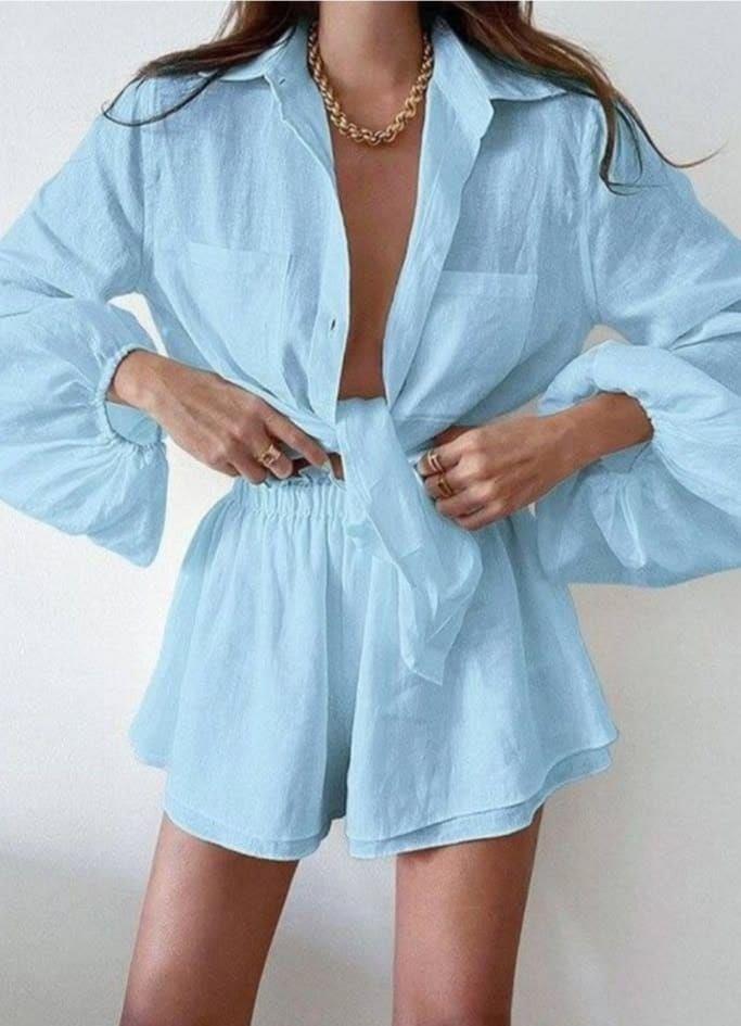 ZR Şort Gömlek Takım