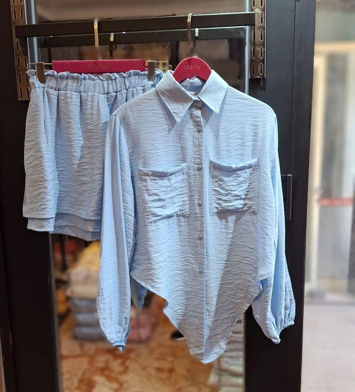 ZR Şort Gömlek Takım