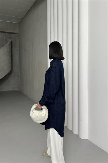 Balon Kollu Düğmeli Gömlek