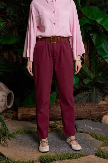 Beli Lastikli Havuç Pantolon