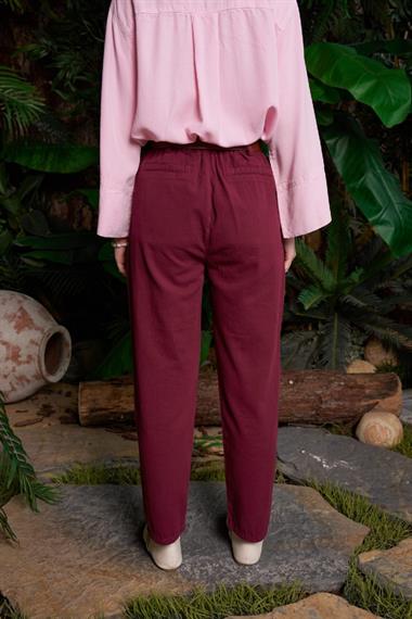 Beli Lastikli Havuç Pantolon