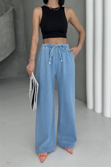 Beli Lastikli Palazzo Pantolon