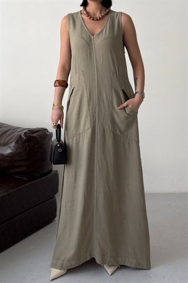 Cepli Oversize Elbise HS3072