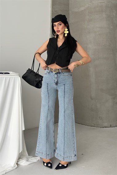 Çımalı Kot Pantolon 7163