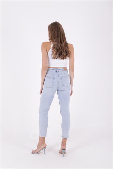 Yüksek Bel Comfort Slim Bilek Boy Kot Pantolon