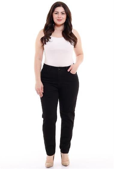 Yüksek Bel Comfort Slim Bilek Boy Kot Pantolon