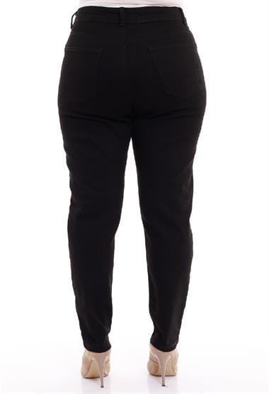 Yüksek Bel Comfort Slim Bilek Boy Kot Pantolon