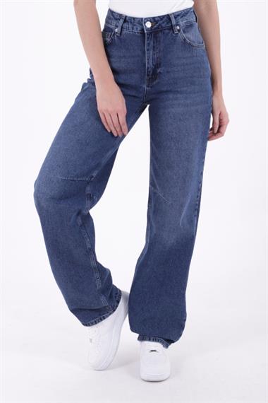 Dizi Pensli Baggy Kot Pantolon