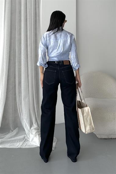 Dizi Pensli Baggy Kot Pantolon