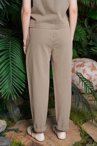 Havuç Keten Pantolon
