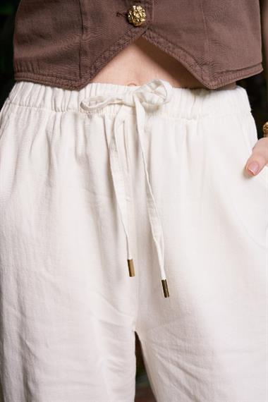 Havuç Keten Pantolon