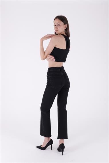 İspanyol Mom Fit Kot Pantolon