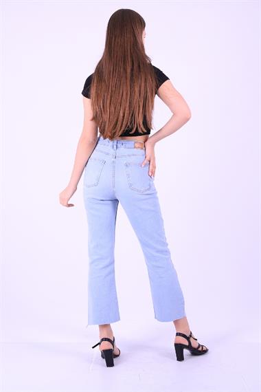 İspanyol Mom Fit Kot Pantolon