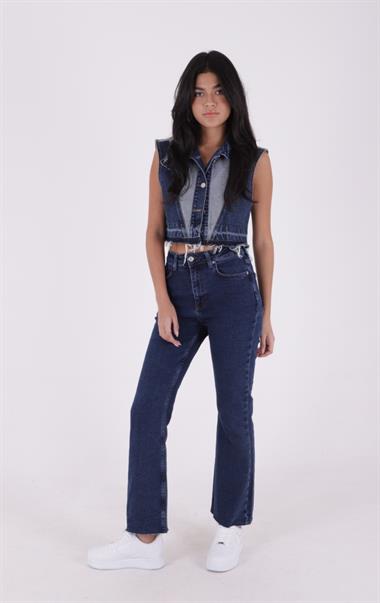 İspanyol Mom Fit Kot Pantolon