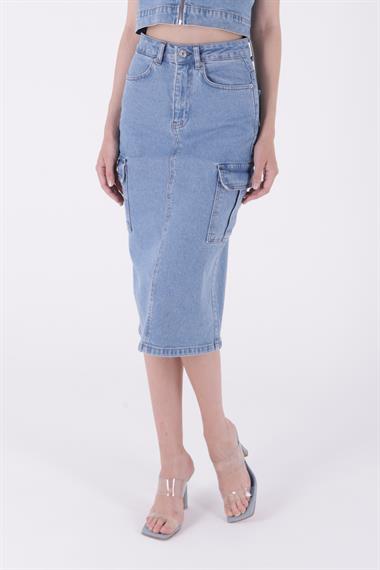 Kargo Cepli Kot Etek