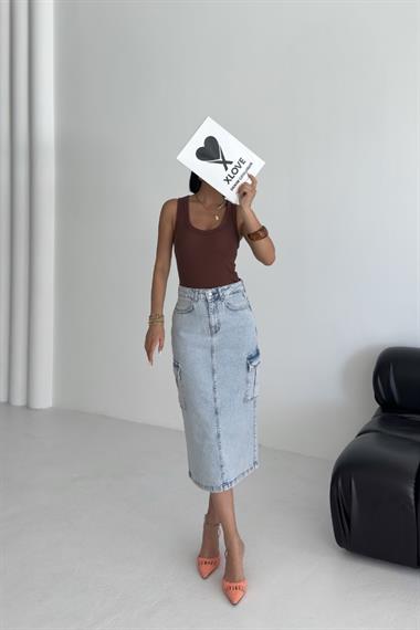 Kargo Cepli Kot Etek