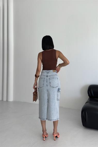 Kargo Cepli Kot Etek