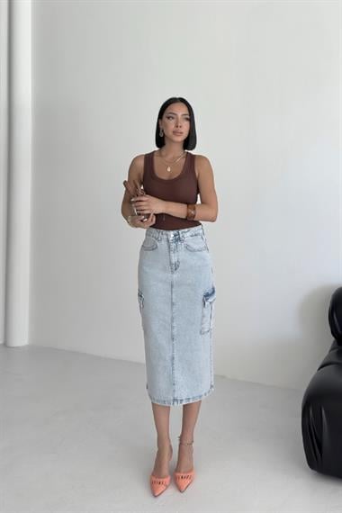 Kargo Cepli Kot Etek