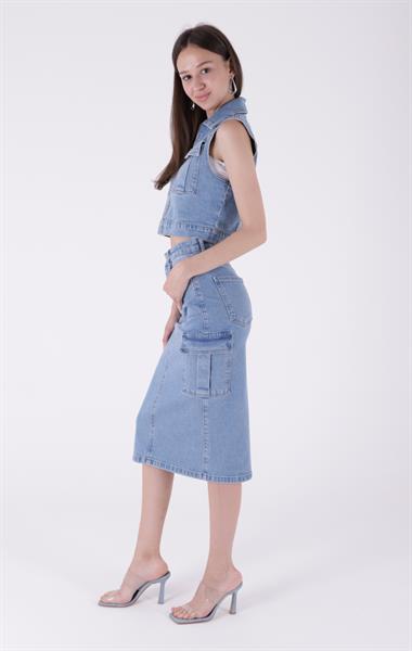 Kargo Cepli Kot Etek