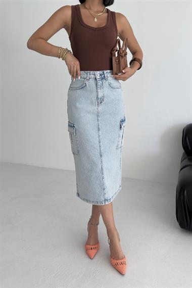 Kargo Cepli Kot Etek