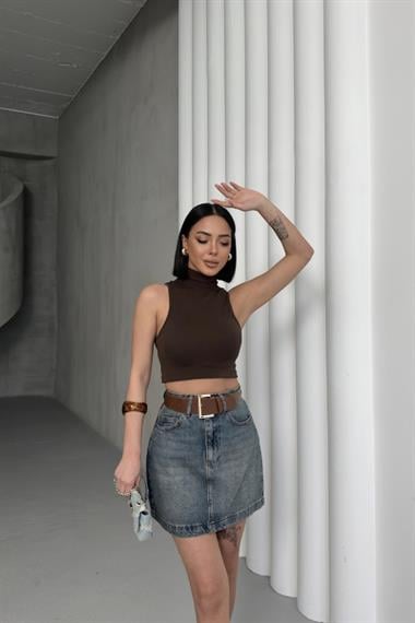 Kısa Boy Kot Etek