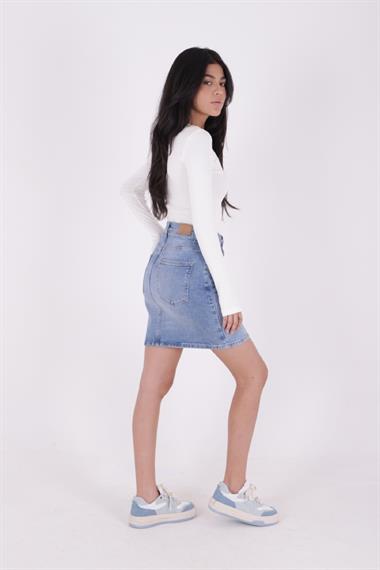 Kısa Boy Kot Etek