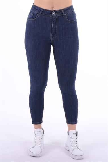 Kısa Boy Skinny Kot Pantolon