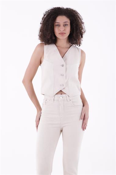 Kısa Boy Skinny Kot Pantolon