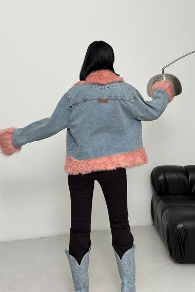 Kürklü Kot Ceket 6170