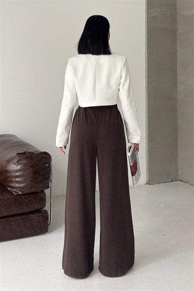 Lastikli Palazzo Pantolon 7150