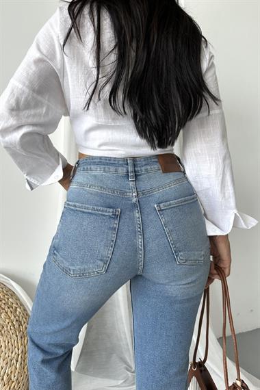 Mom Fit Kot Pantolon