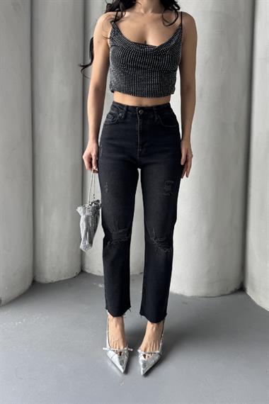 Mom Fit Kot Pantolon