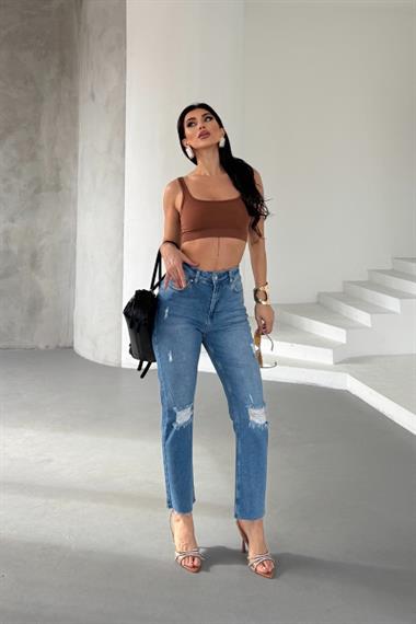 Mom Fit Kot Pantolon