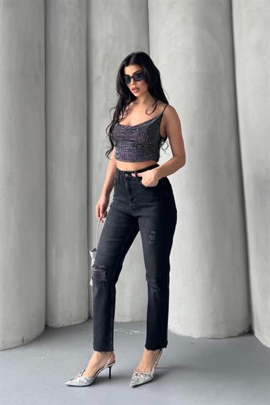 Mom Fit Kot Pantolon