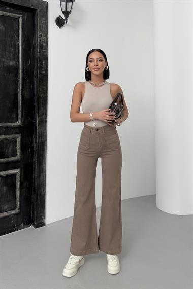 Ön Cep Detaylı Kot Pantolon