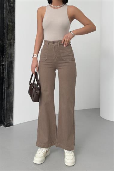 Ön Cep Detaylı Kot Pantolon