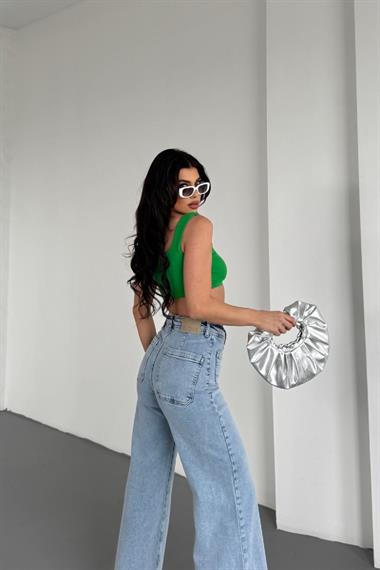 Ön Cep Detaylı Kot Pantolon