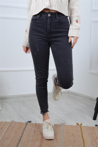 Paçası Mom Fit Kot Pantolon