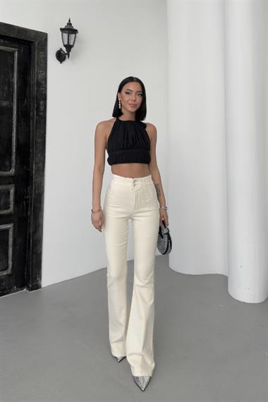 Pensli İspanyol Kot Pantolon