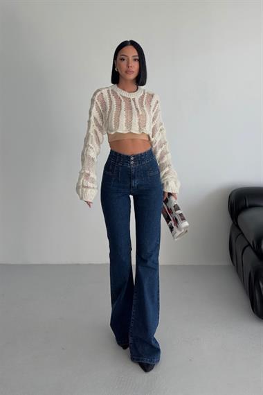 Pensli İspanyol Kot Pantolon