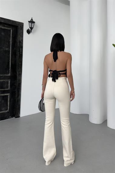 Pensli İspanyol Kot Pantolon