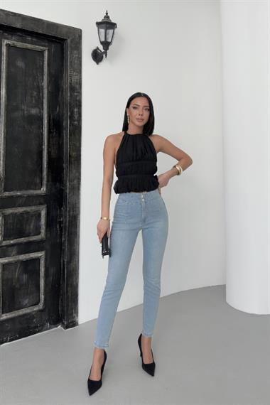 Pensli Skinny Kot Pantolon